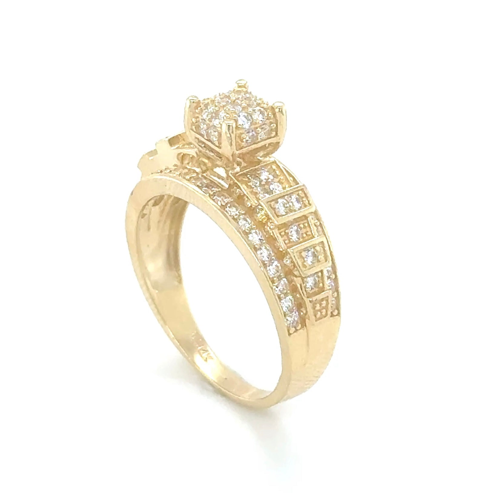 14K Gold Princess m3 Ring