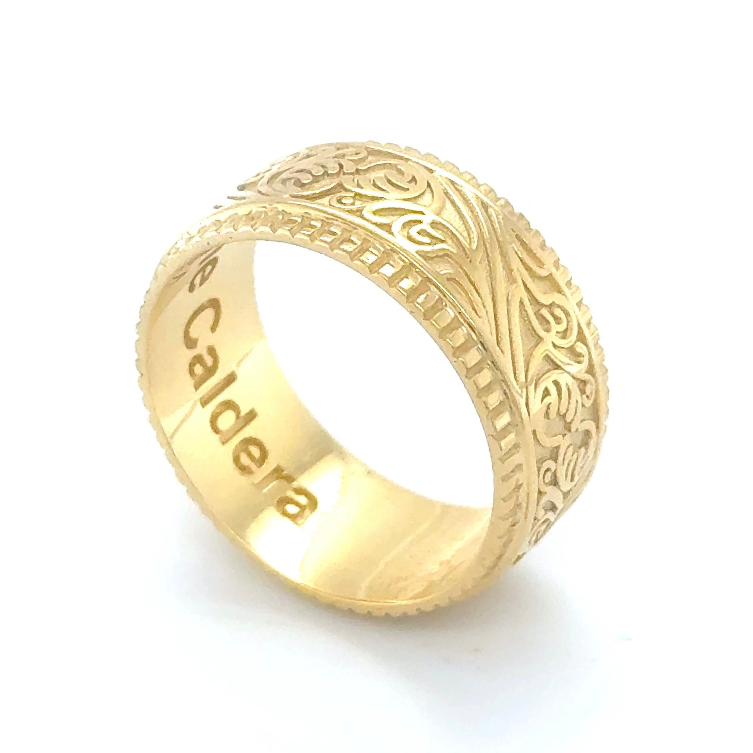 Solid Gold Custom Band Ring
