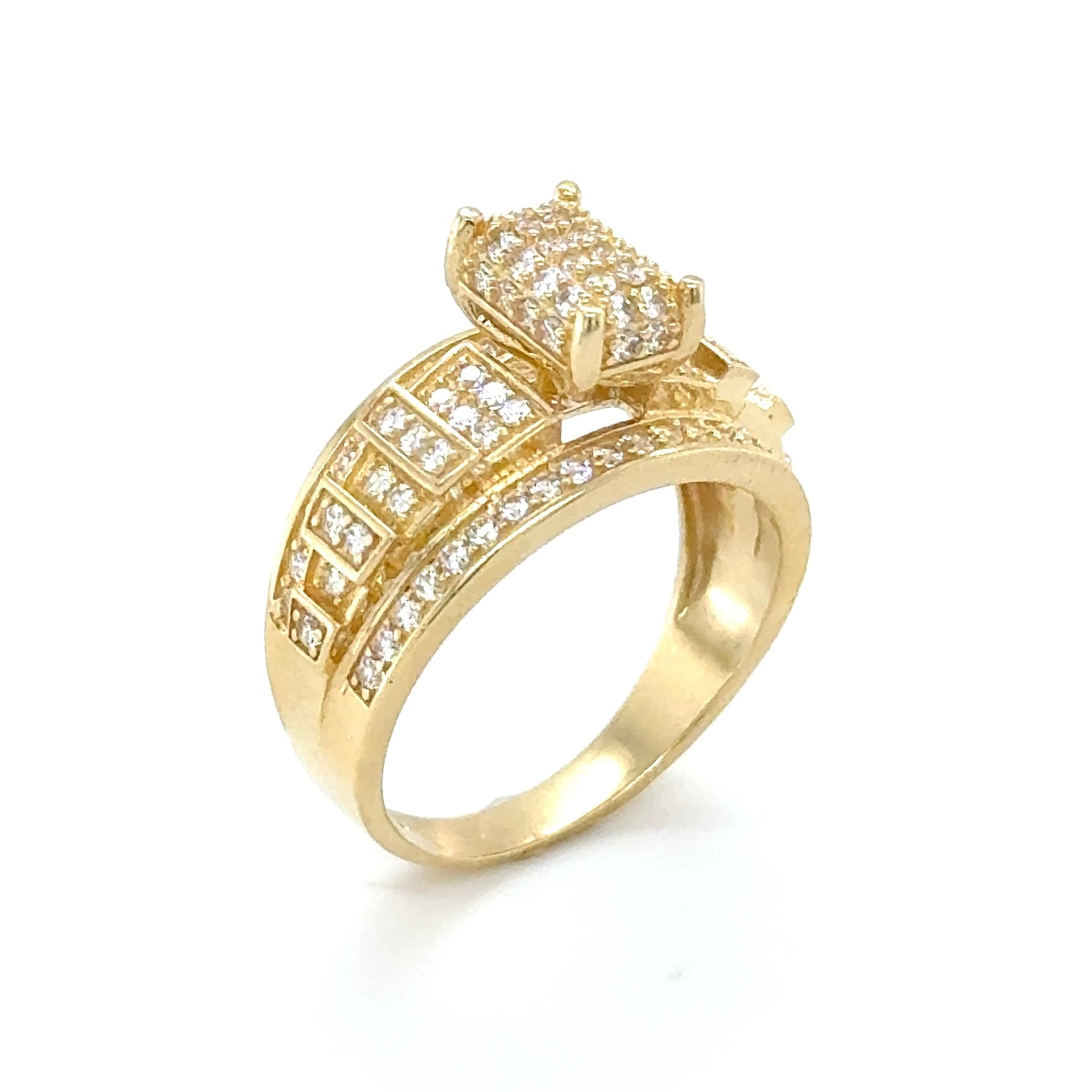 14K Gold Princess m3 Ring