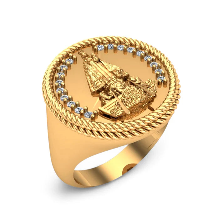 14K Gold Caridad Ring