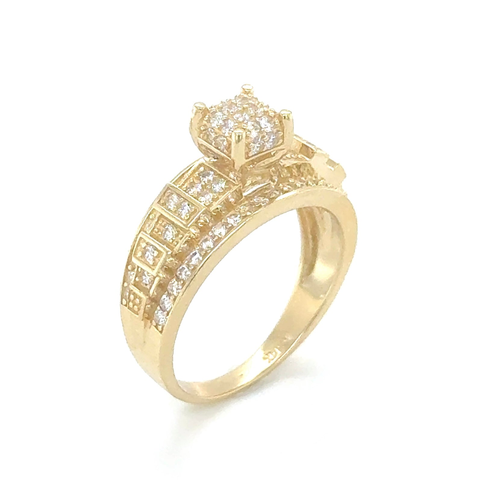 14K Gold Princess m3 Ring