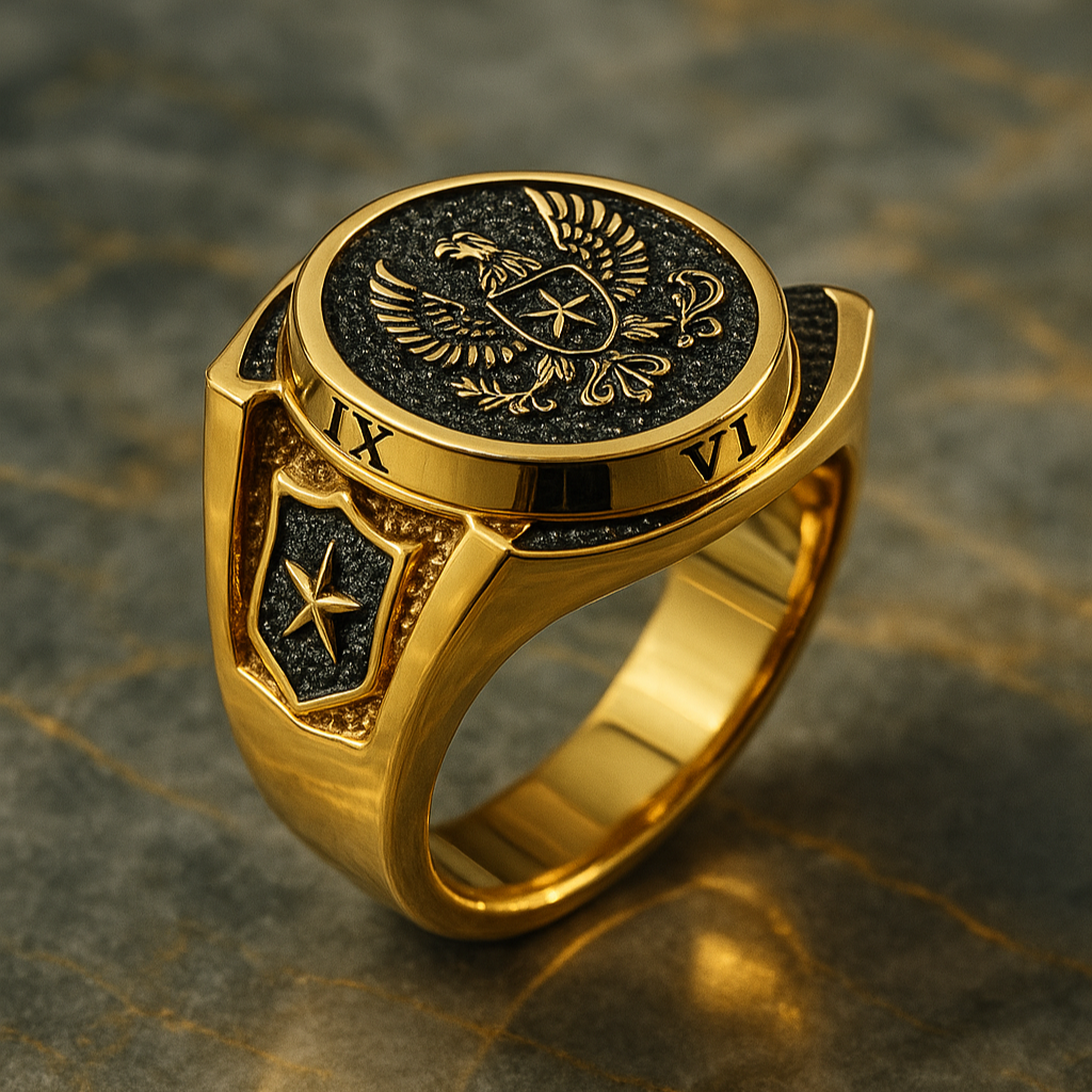 14Kt Gold Arezzo Ring