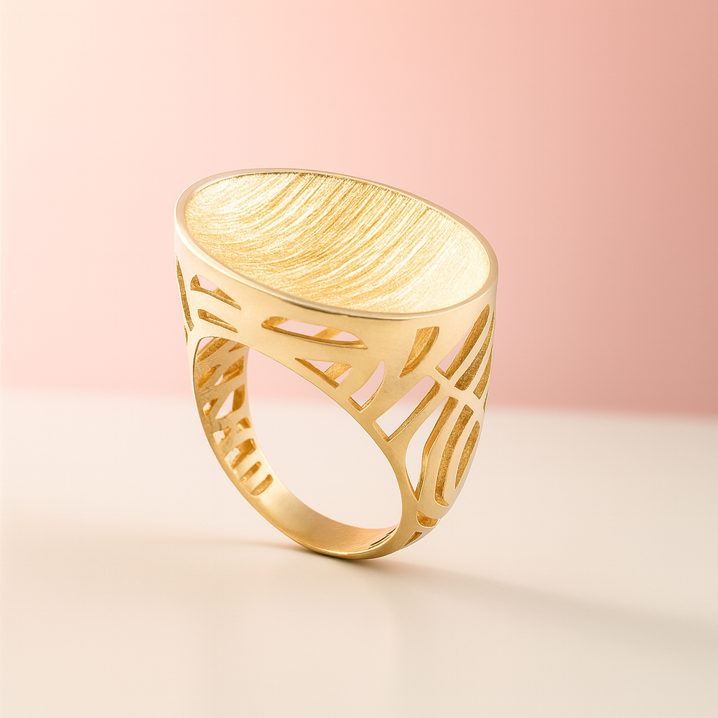 14K Yellow Gold Nogal Ring