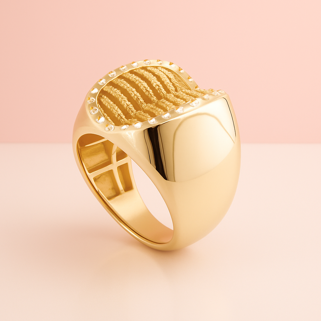 14K Gold Philo Ring