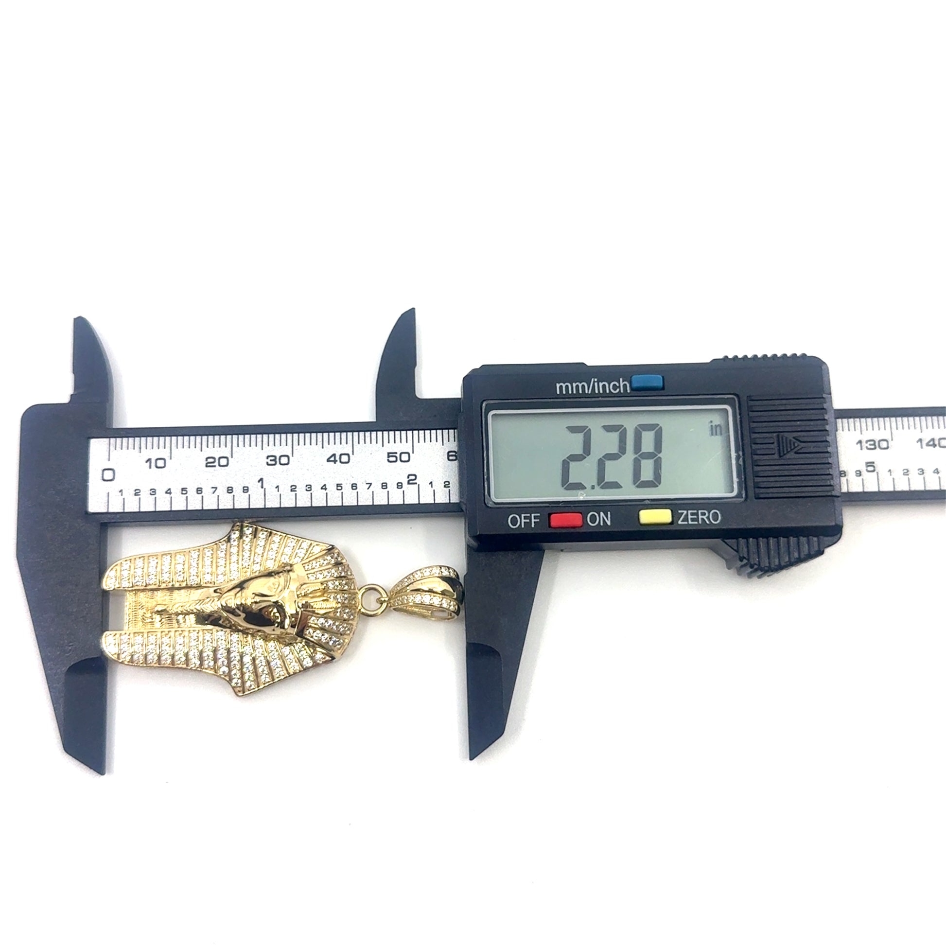 14K Gold Egyptian Pendant