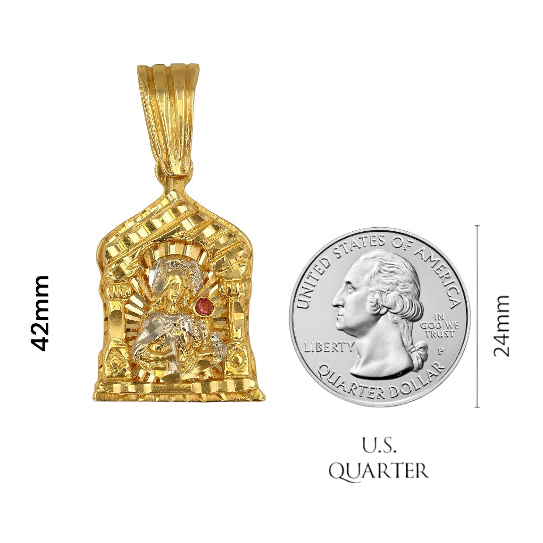 14Kt Gold Santa Barbara Pendant