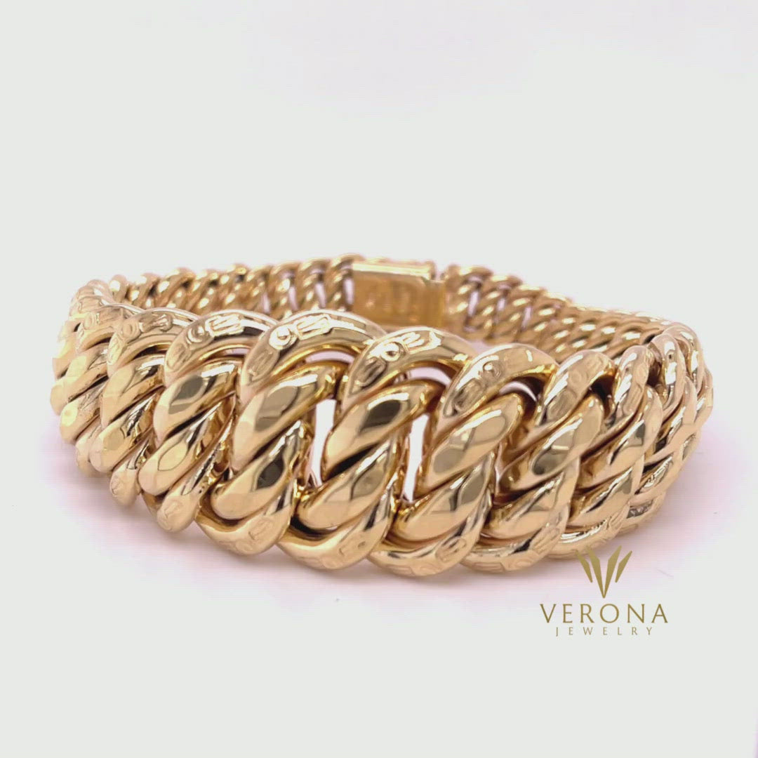 10Kt Gold Princesa Bracelet