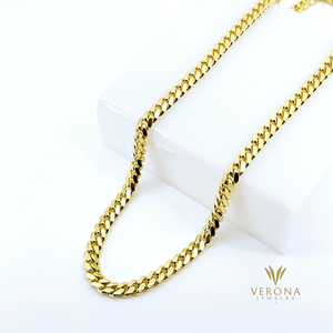 
                  
                    14Kt Gold Solid Cuban 5mm x 26inch Chain
                  
                