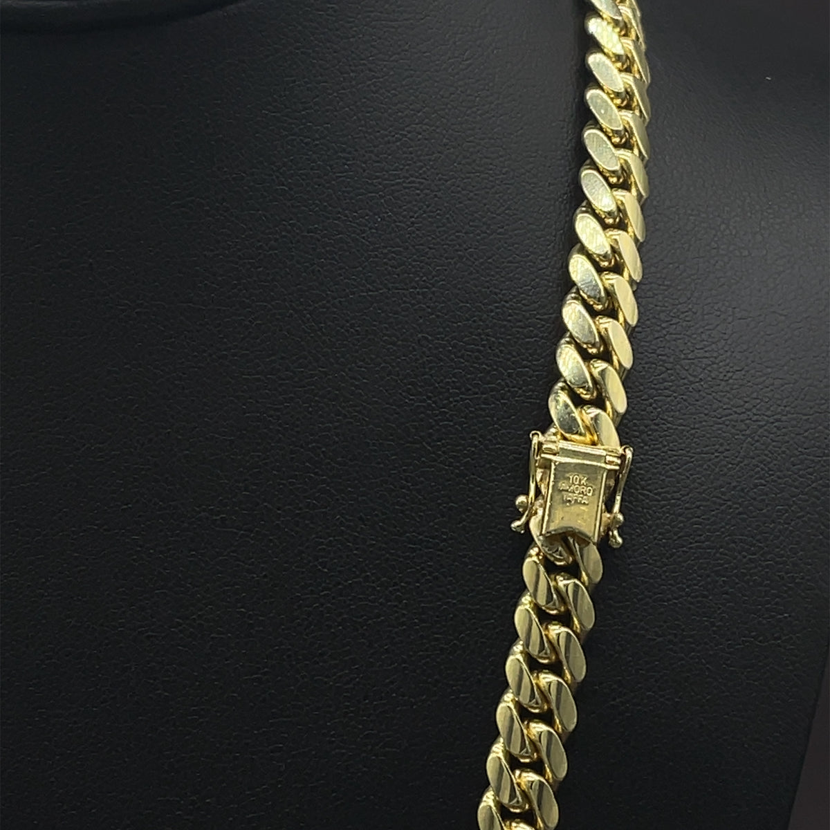 10Kt Gold Monaco Chain – Veronajoyeria