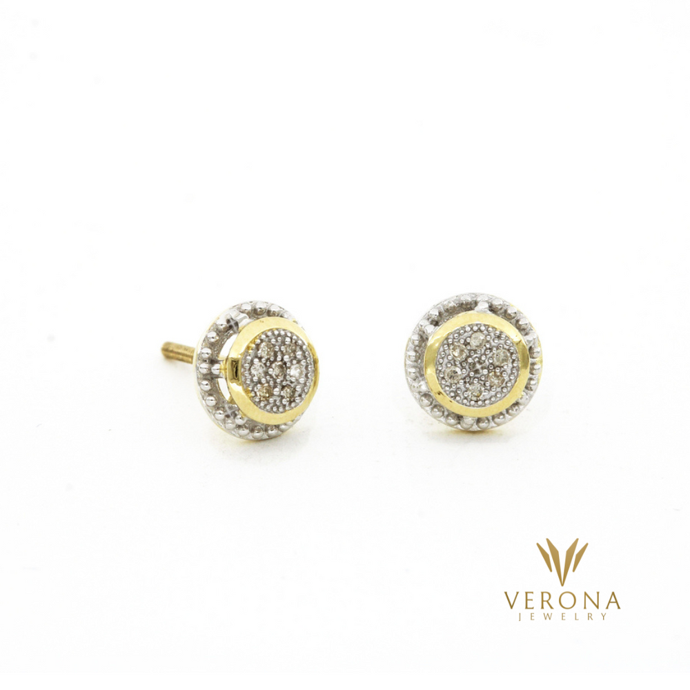 
                  
                    10Kt Gold and Diamond Shae Earring
                  
                