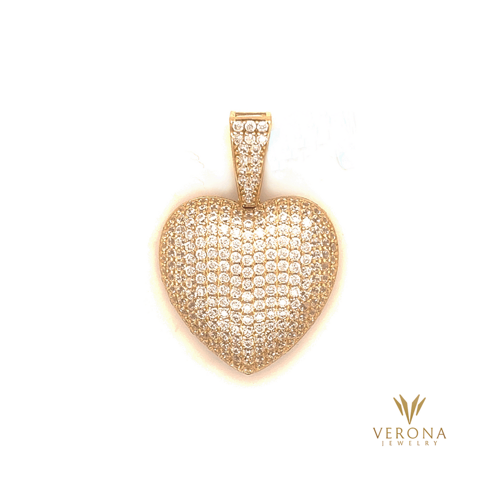 14Kt Gold My Love Pendant