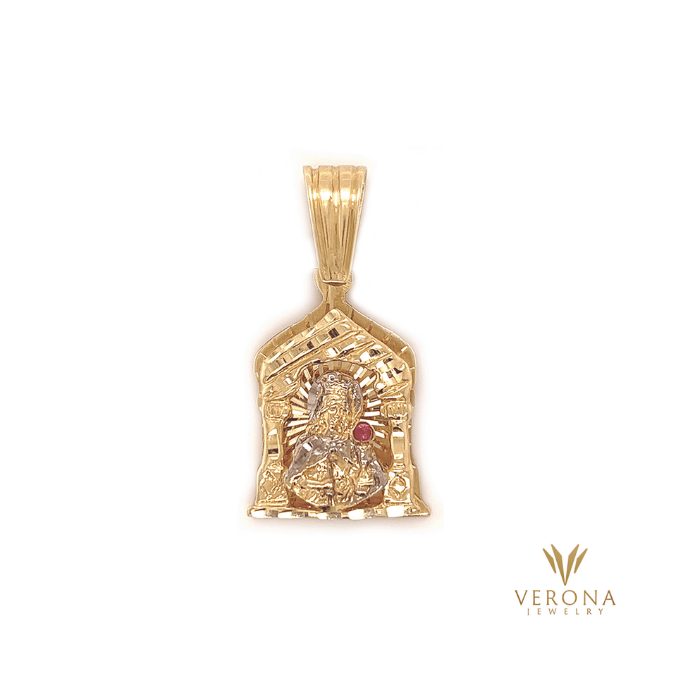 10Kt Gold Santa Barbara Pendant