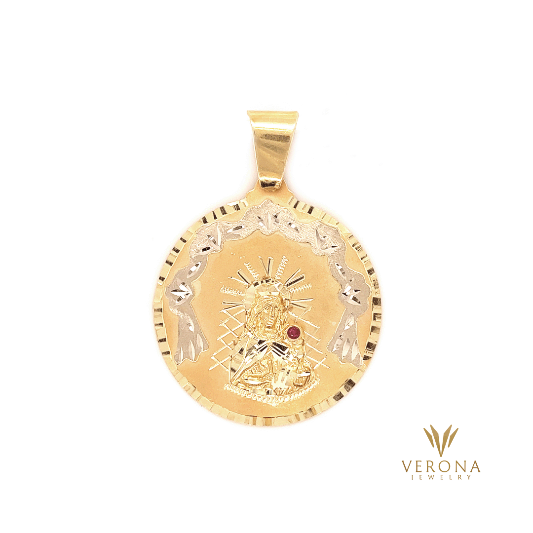 10Kt Gold Santa Barbara Pendant