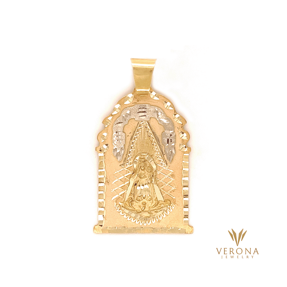 10Kt Gold Caridad Pendant