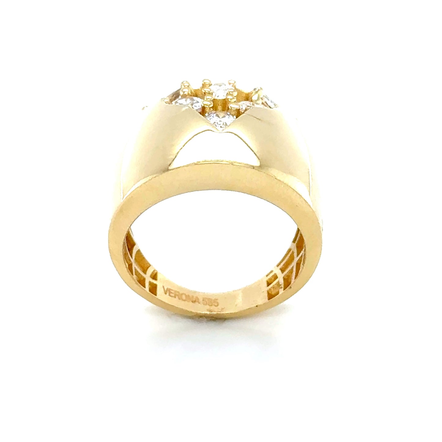 14K Gold Marquis Ring