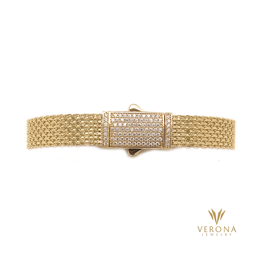 14Kt Gold St Jude Bracelet