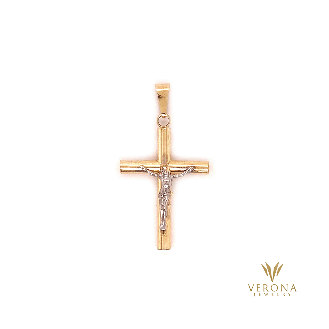 14Kt Gold Cross Pendant