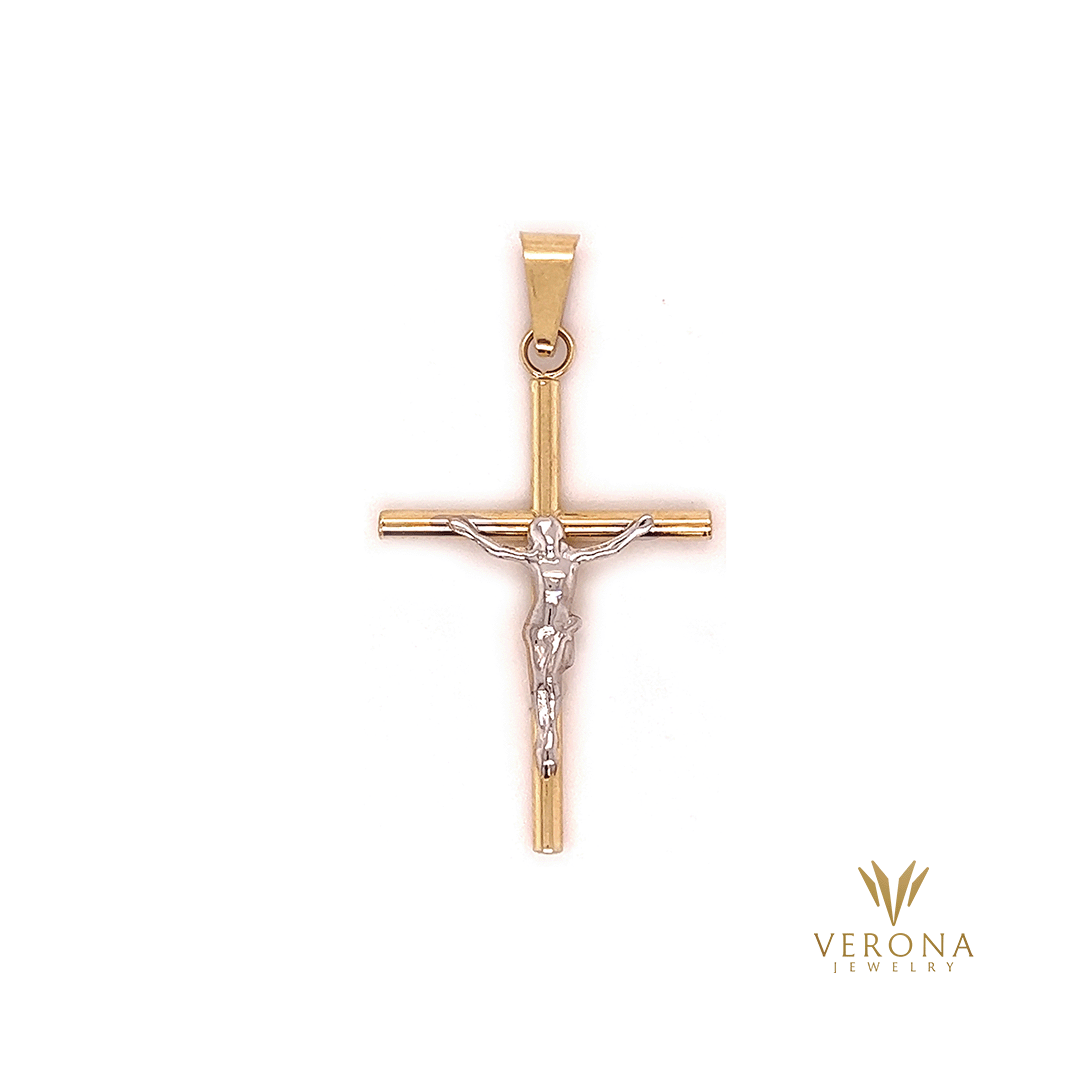 14Kt Gold Cross Pendant