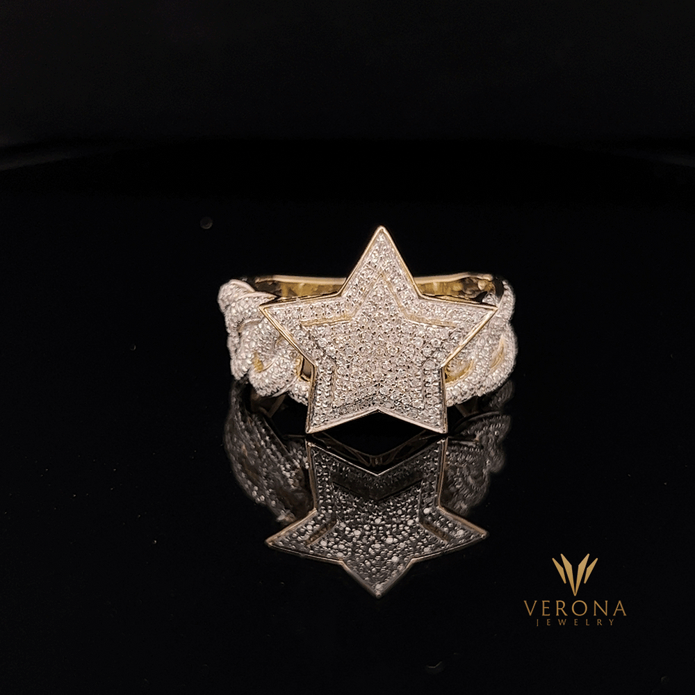 
                  
                    10Kt Gold and Diamonds Shine Ring
                  
                