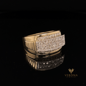 
                  
                    10Kt Gold and Diamonds Band Yg Ring
                  
                