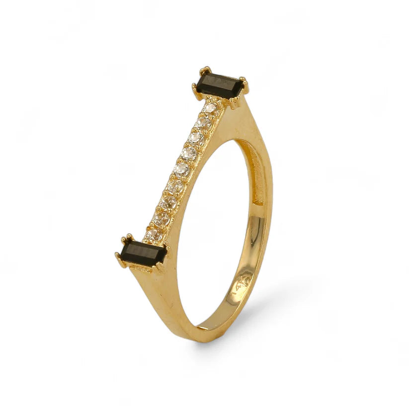 14K Gold T Ring