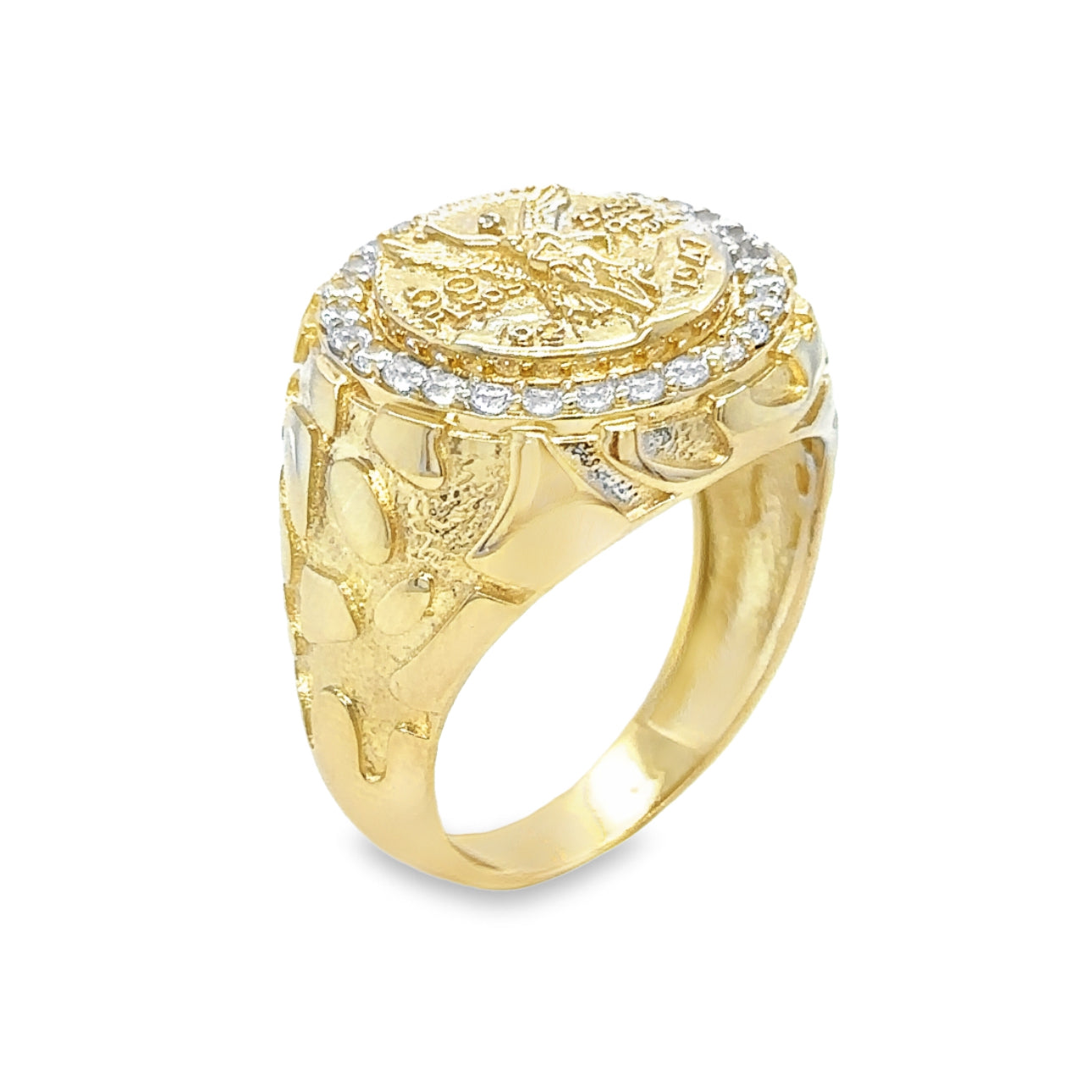 14Kt Gold Centenario Ring