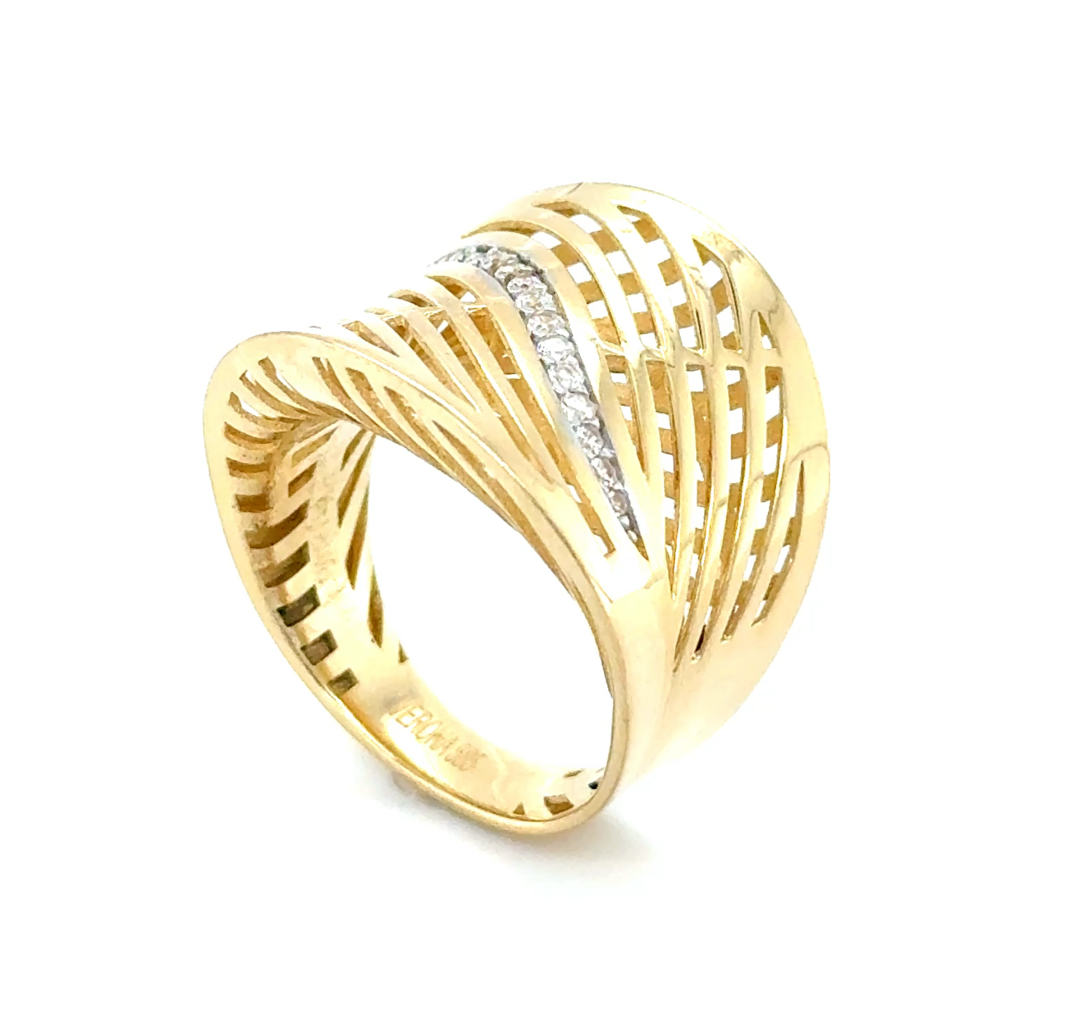 14K Gold Wind Ring – Veronajoyeria