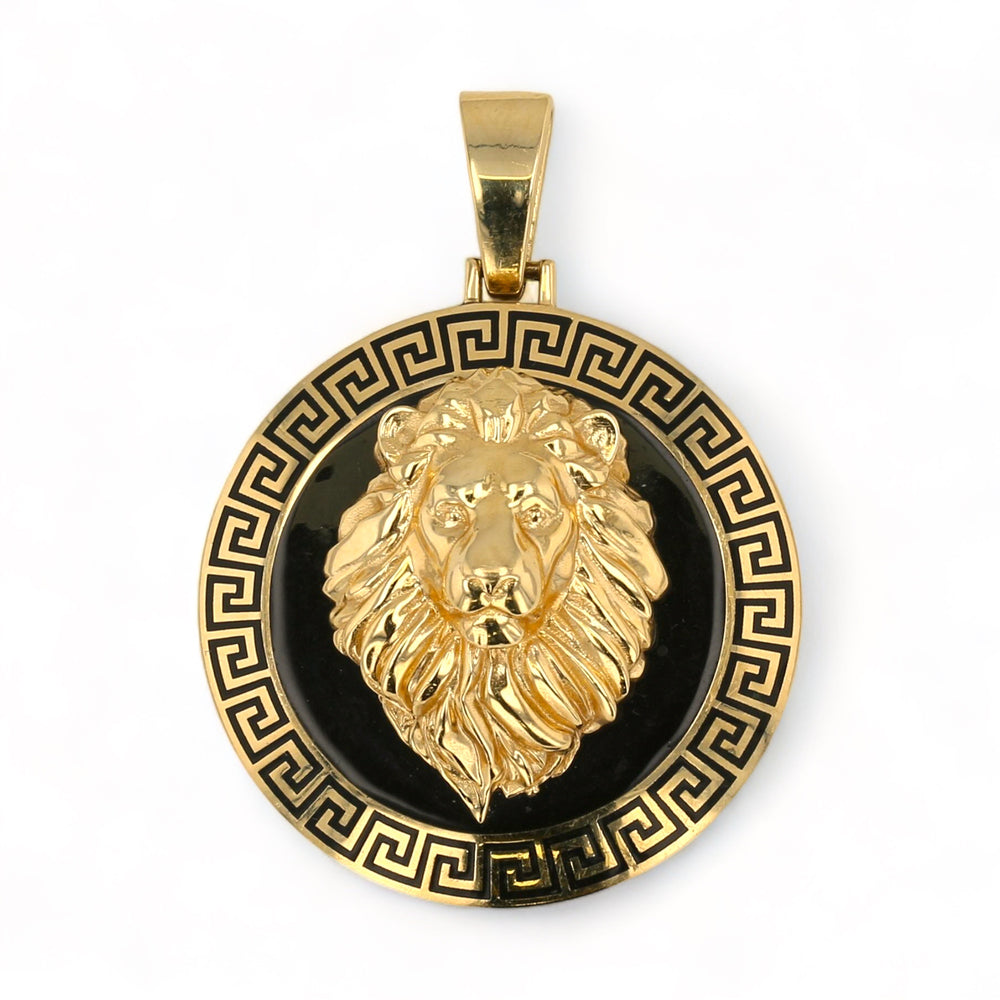 14Kt Gold Lion King Medal