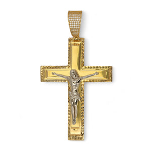 
                  
                    14Kt Gold Cross Christ Pendant
                  
                