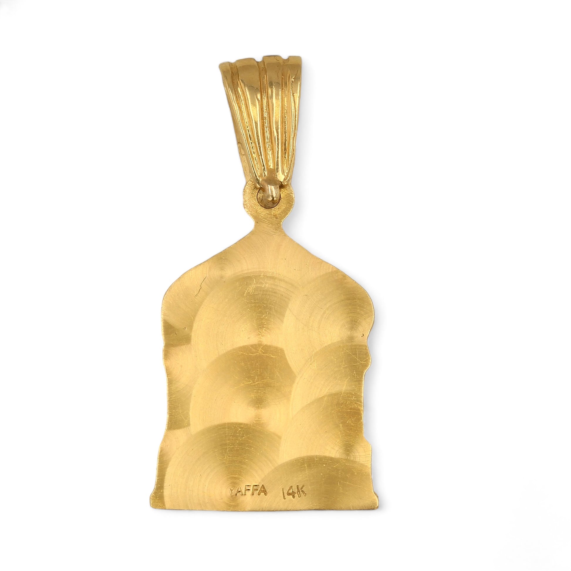 14Kt Gold San Lazaro Pendant