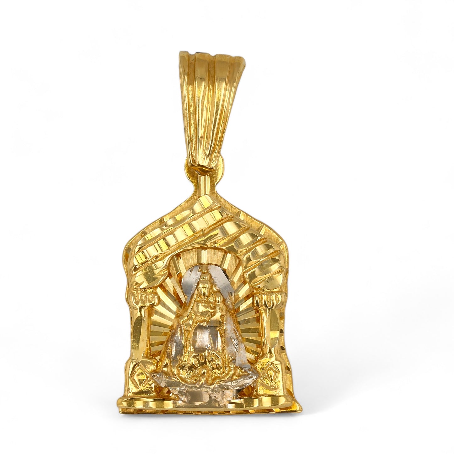 14Kt Gold Caridad Pendant