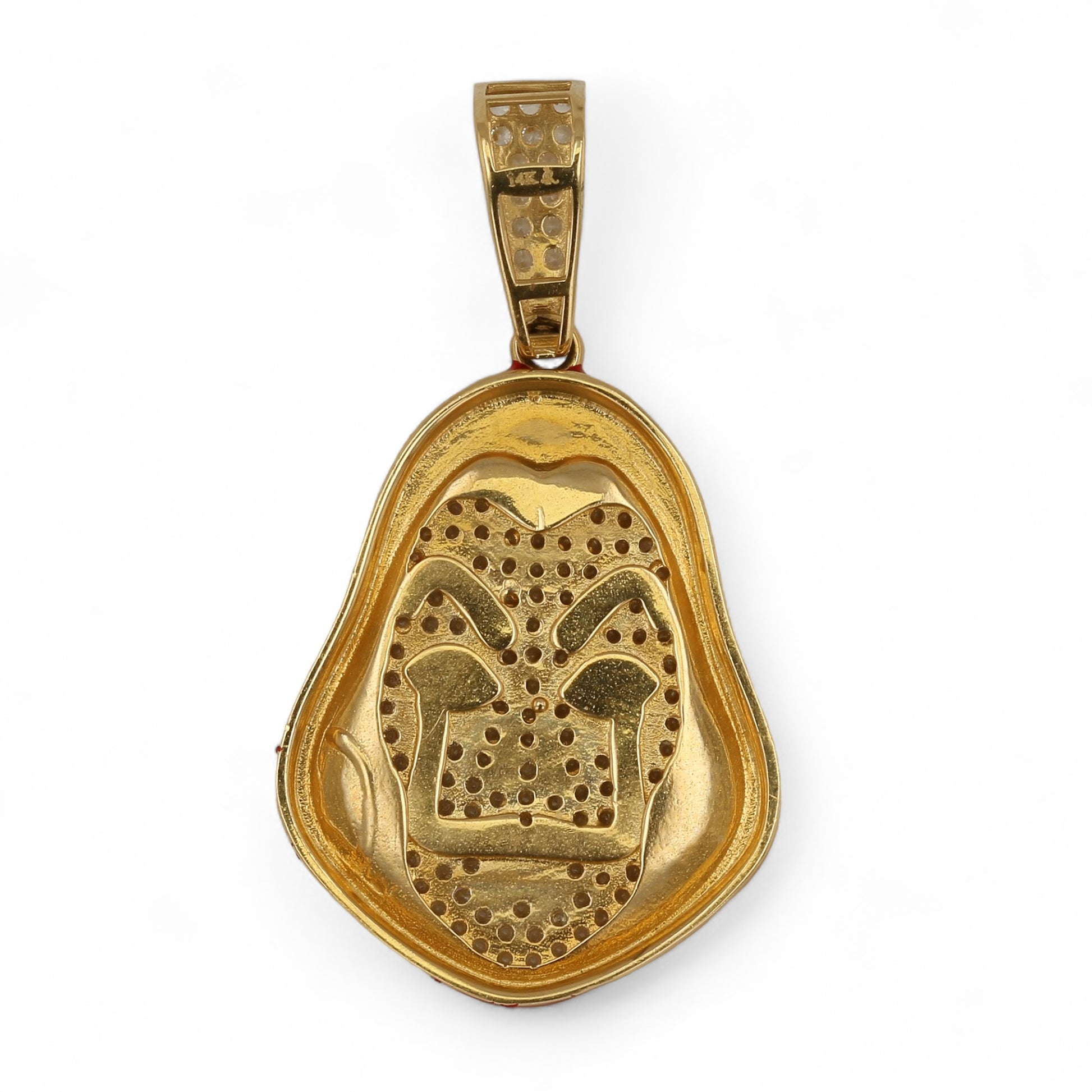 14Kt Gold Money Heist Pendant