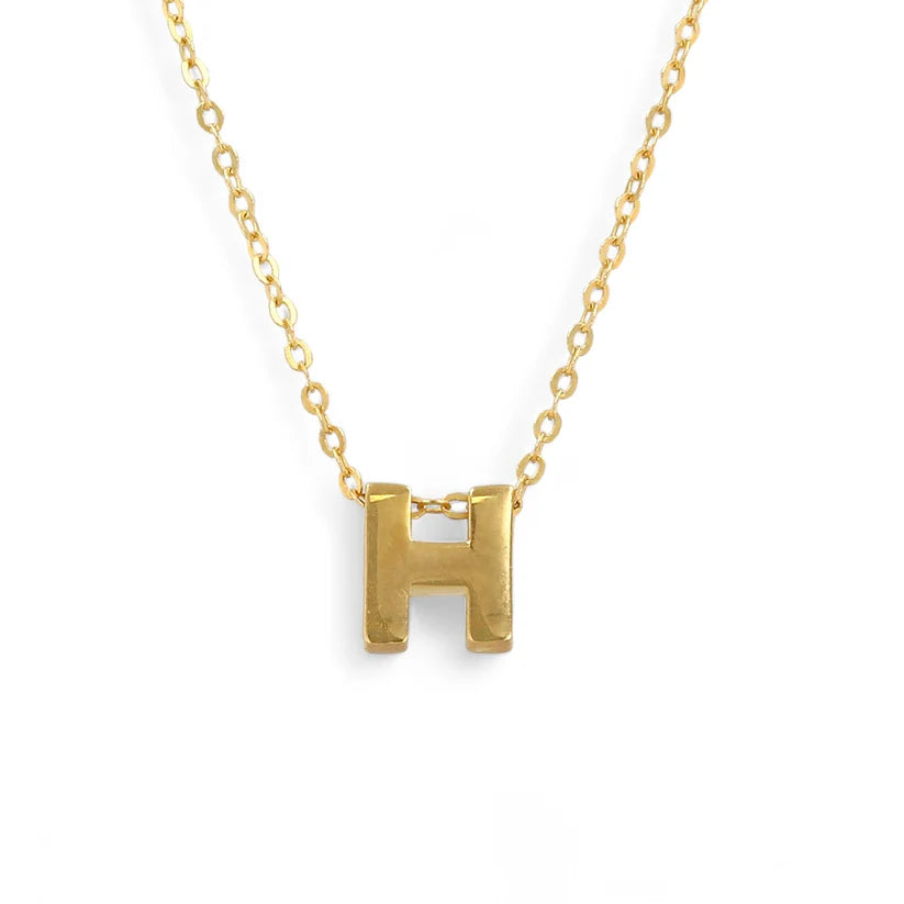 10Kt Gold Letter H Set