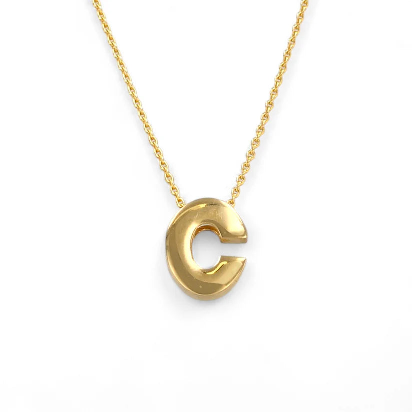 14K Gold Letter C Set