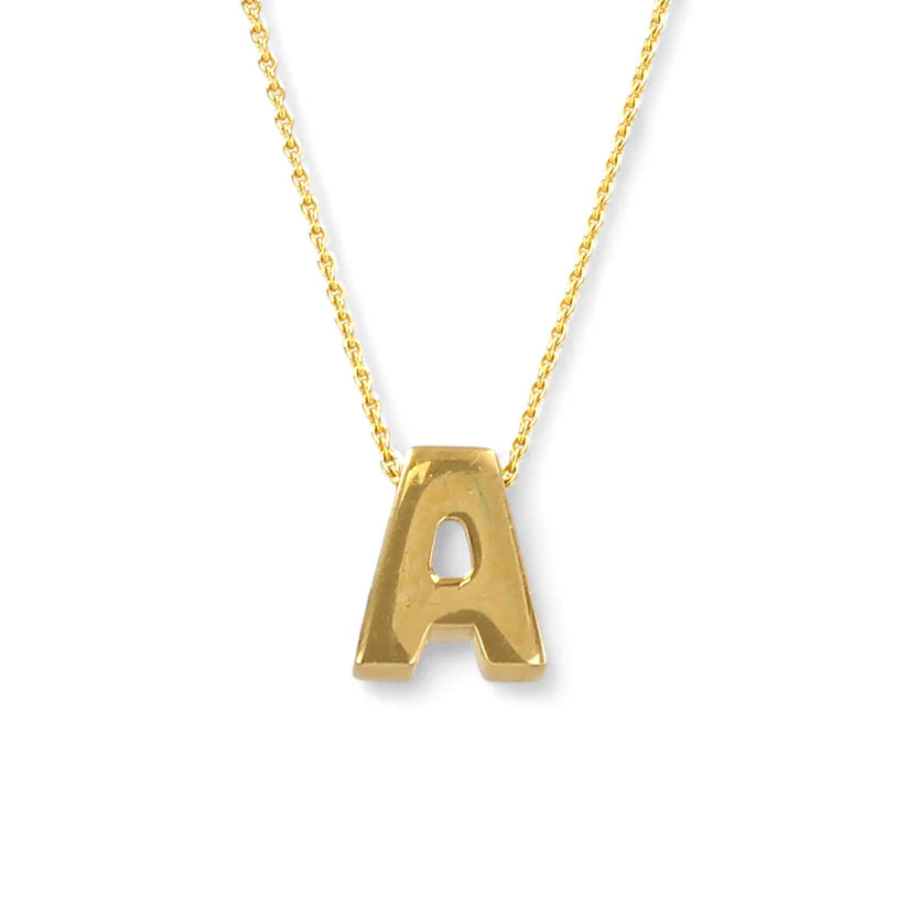 14K Gold Letter A Set