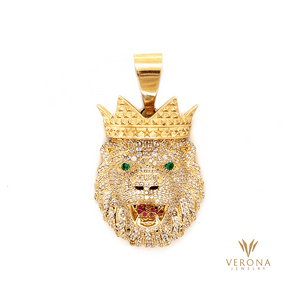 
                  
                    14K Yellow gold lion king pendant
                  
                