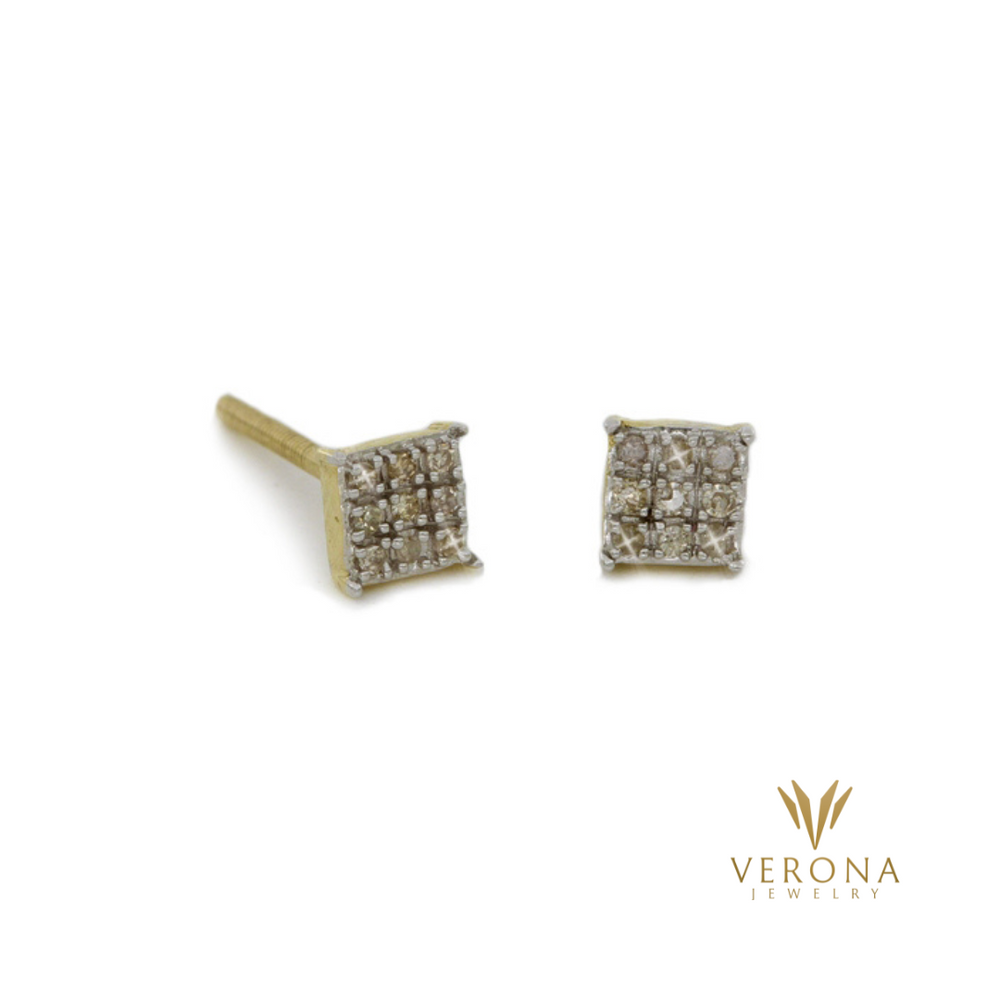 10Kt Gold and Diamond Gilly Earring