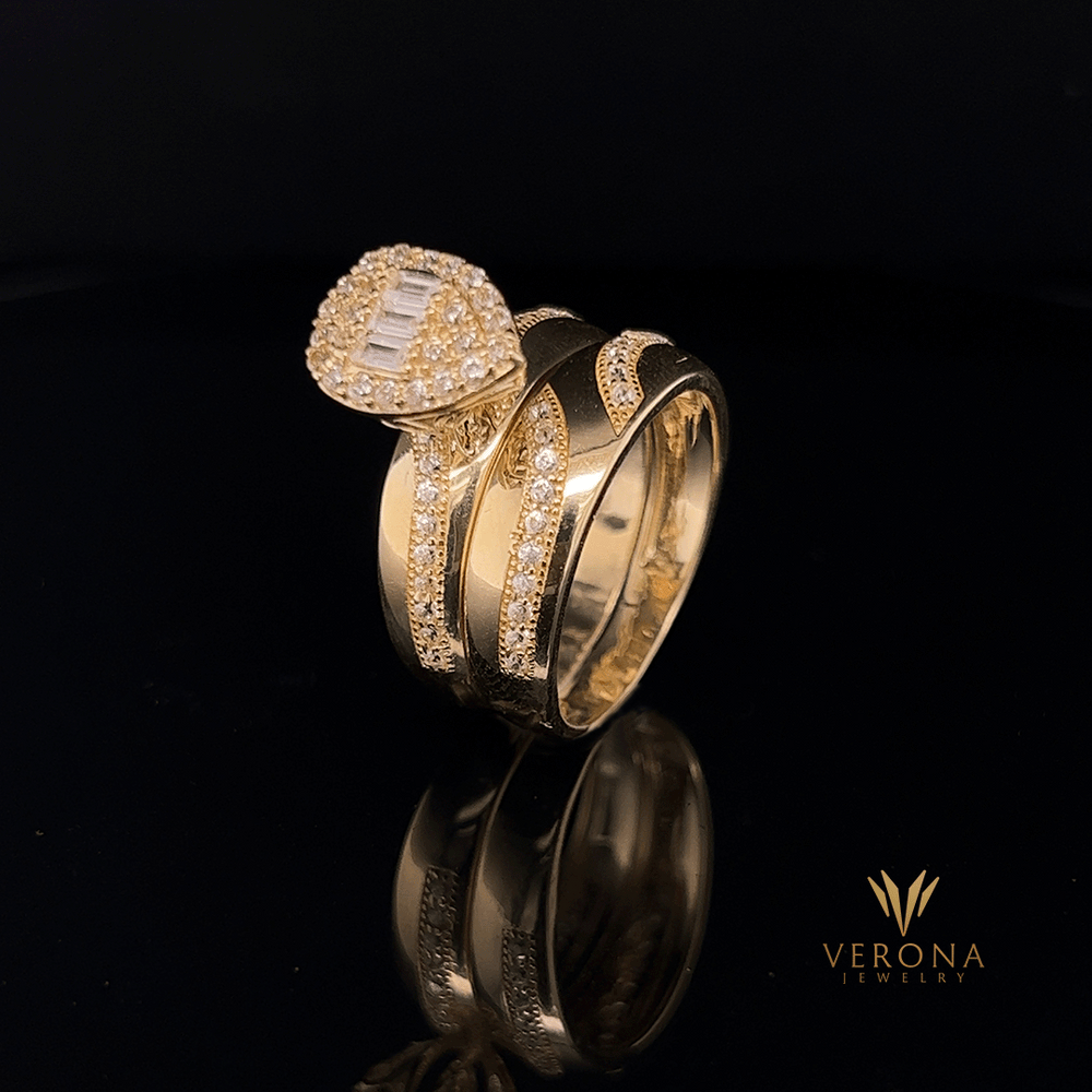 
                  
                    14Kt Gold Trio Join Set
                  
                
