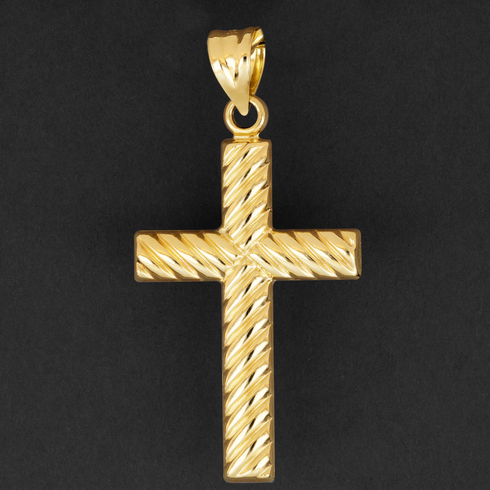 14Kt Gold Cross Pendant