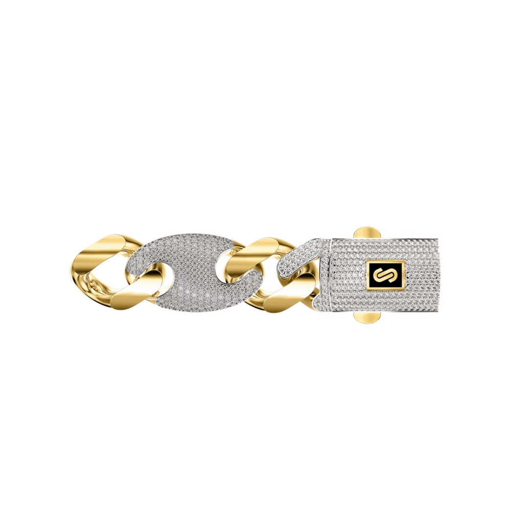 
                  
                    10Kt Gold Monaco Luxe Bracelet
                  
                