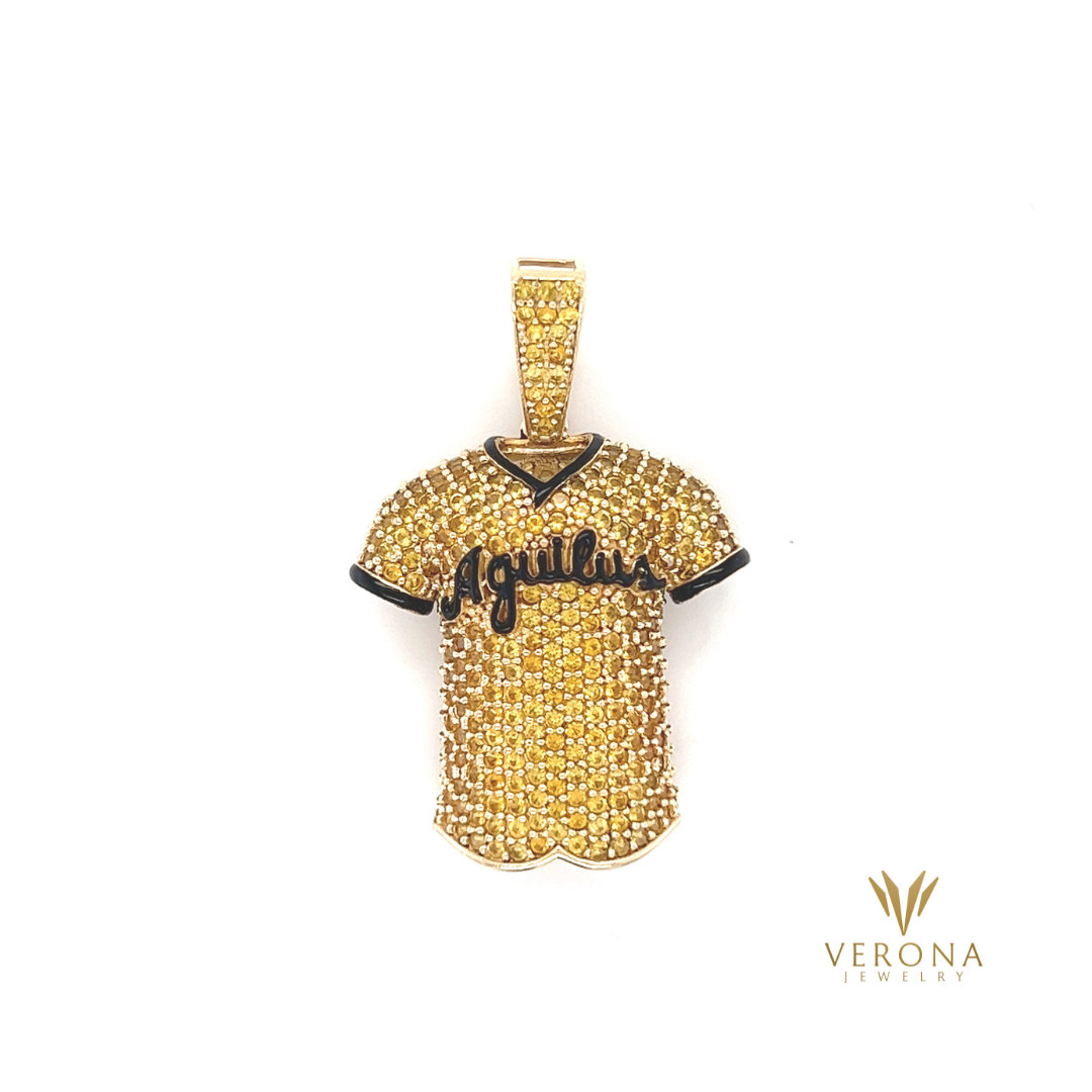 14Kt Gold Aguilas Pendant